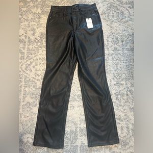Judy Blue women’s leather pants. Size 5/27 brand new with tags